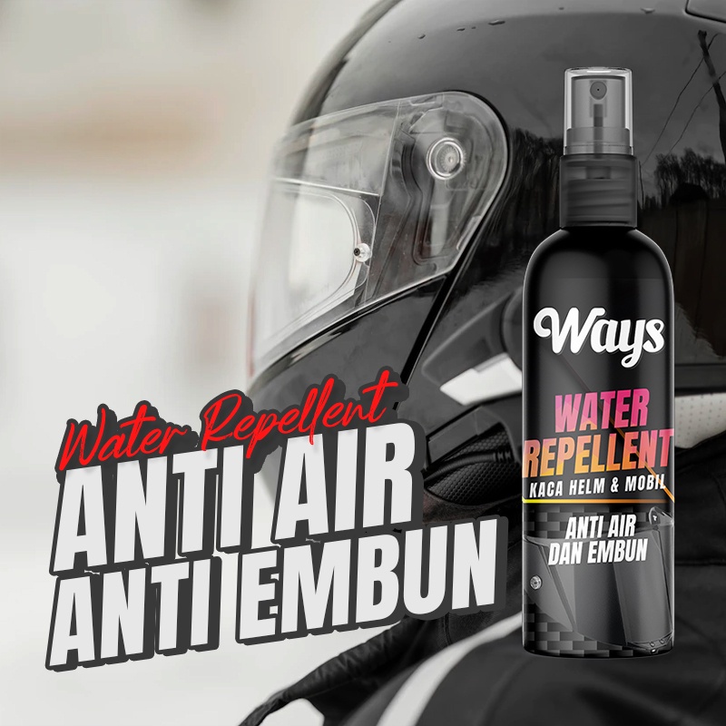Jual A042 | WAYS Water Repellent Pembersih Kaca Anti Air Embun Kacamata ...