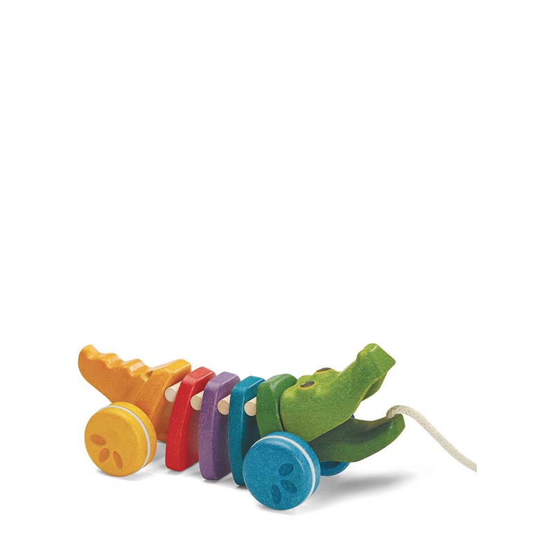 Plan toys store rainbow alligator