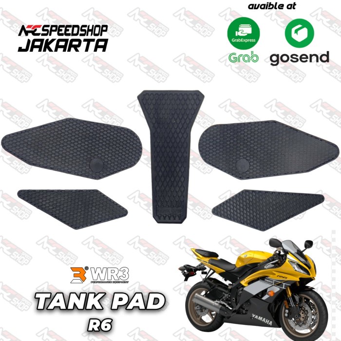 Jual Tank Pad / Tank Grip Set Type-2 Yamaha R6 #Original | Shopee Indonesia
