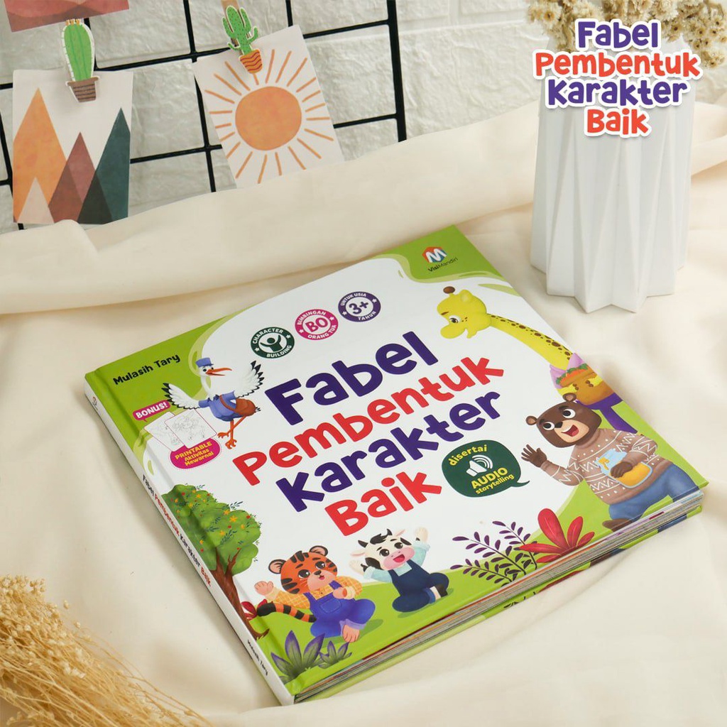 Jual Buku Cerita Anak Bergambar - Fabel Pembentuk Karakter Baik