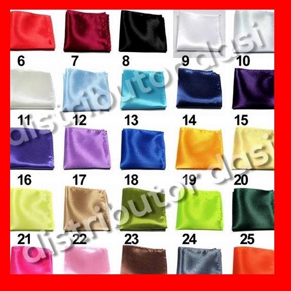 Jual MAL.20Ja23ᴴ ‑ Sapu Tangan Saku Jas Pocket Square Warna Lengkap ...