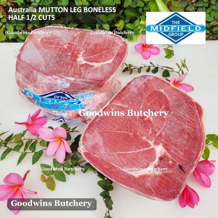 Jual 1.8kg paha domba tanpa tulang Australia MUTTON LEG BONELESS frozen ...