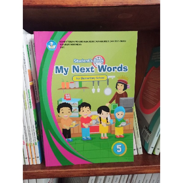 Jual BUKU BAHASA INGGRIS MY NEXT WORDS KELAS 5 SD MI KEMENTERIAN ...