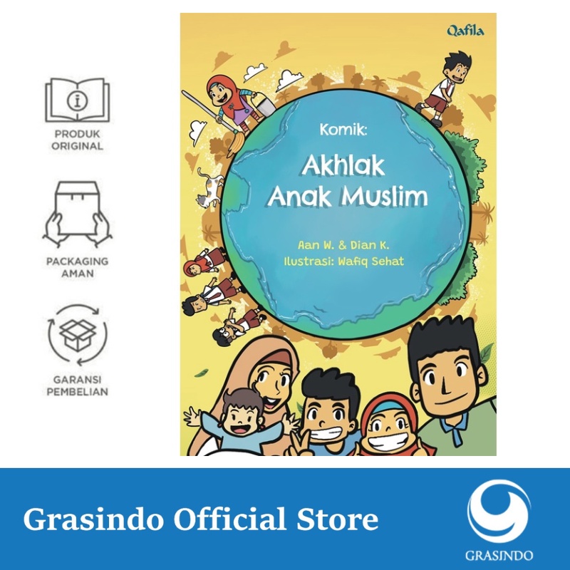 Jual Grasindo - Komik Akhlak Anak Muslim | Shopee Indonesia