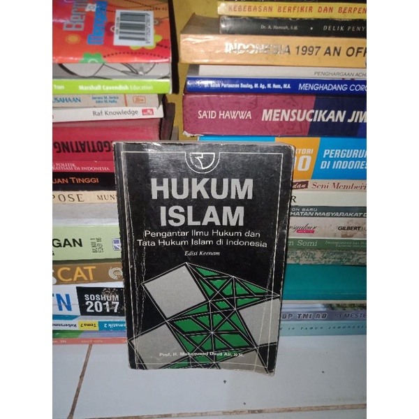 Jual BUKU ASLI HUKUM ISLAM PENGANTAR ILMU HUKUM DAN TATA HUKUM ISLAM DI ...