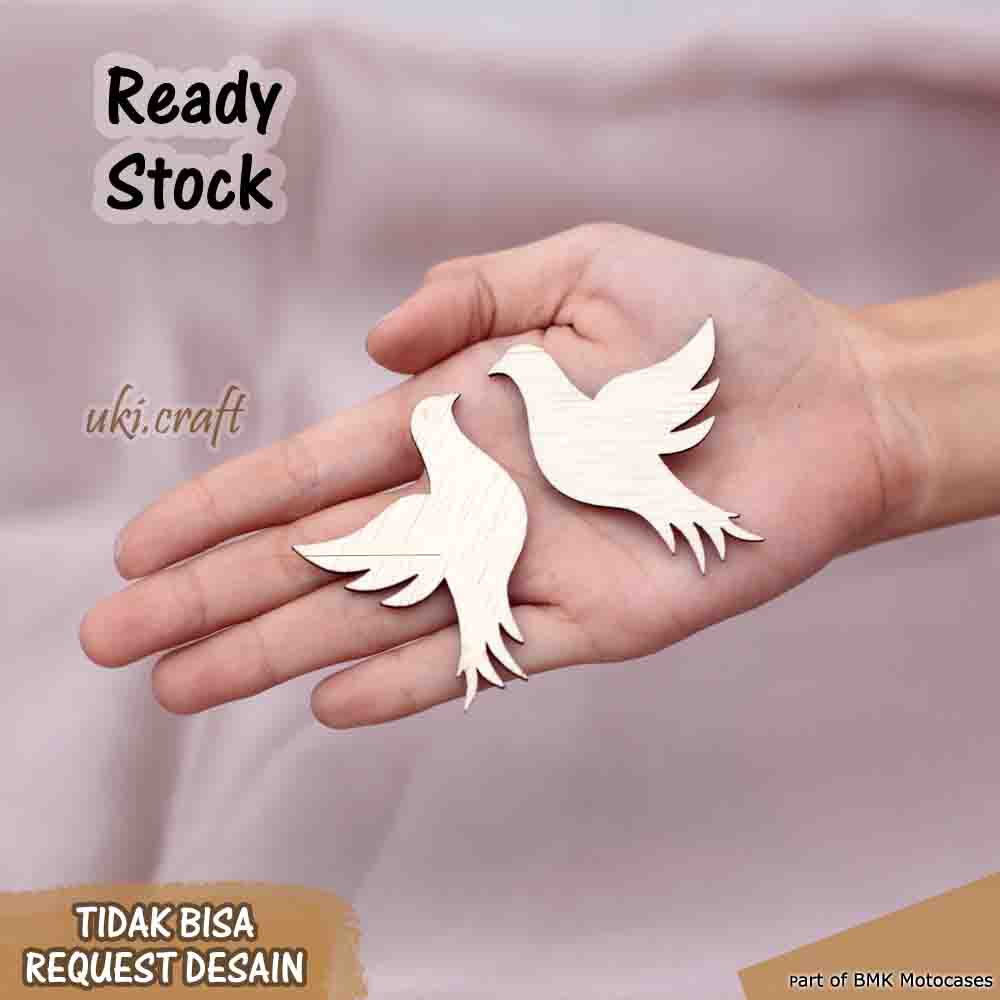 Jual Burung Merpati Plywood / Hiasan Mahar Burung Scrapbook Ukiran Kayu ...