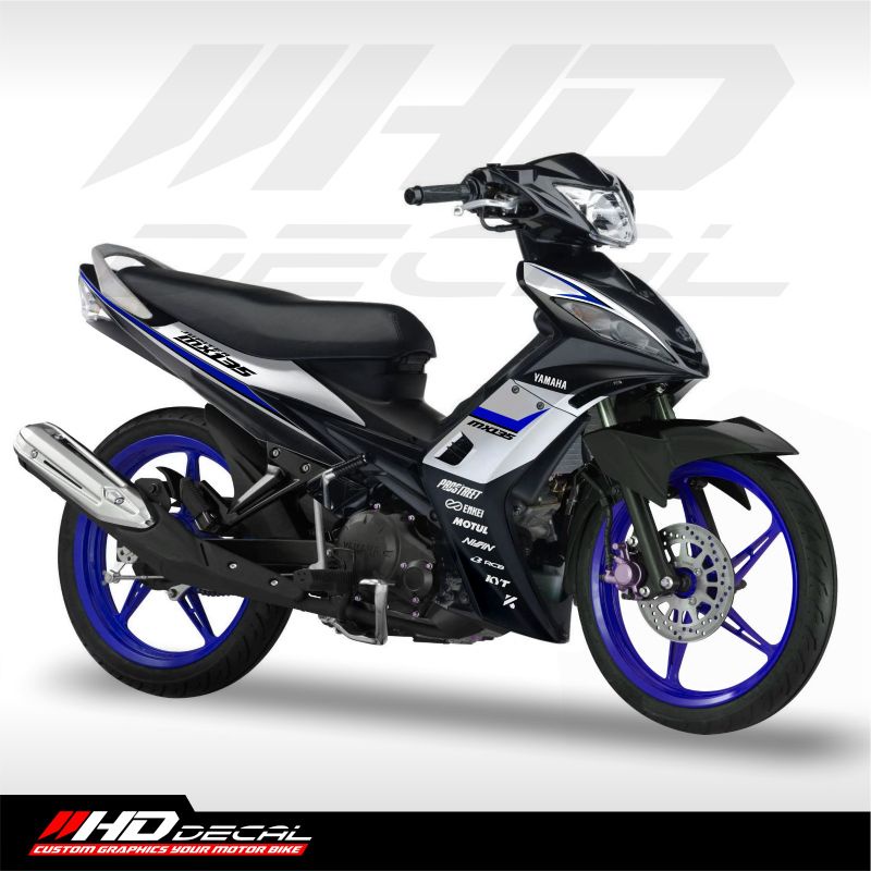 Jual Decal striping / full body jupiter mx 135 old 4s livery custom ...