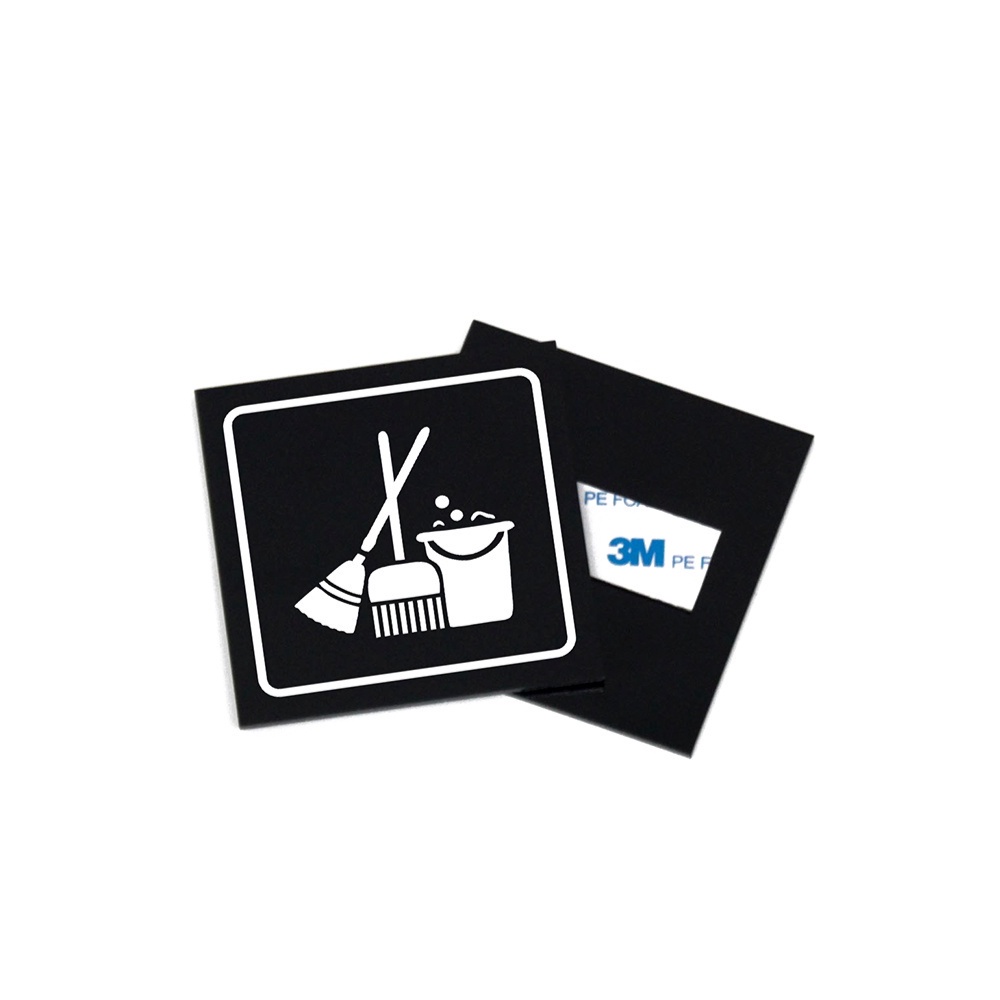 Jual sign board janitor - papan akrilik - janitor - janitor signage ...