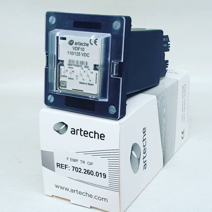 Jual Arteche VDF10 110-125VDC Trip Circuit Supervision Relay | Shopee ...