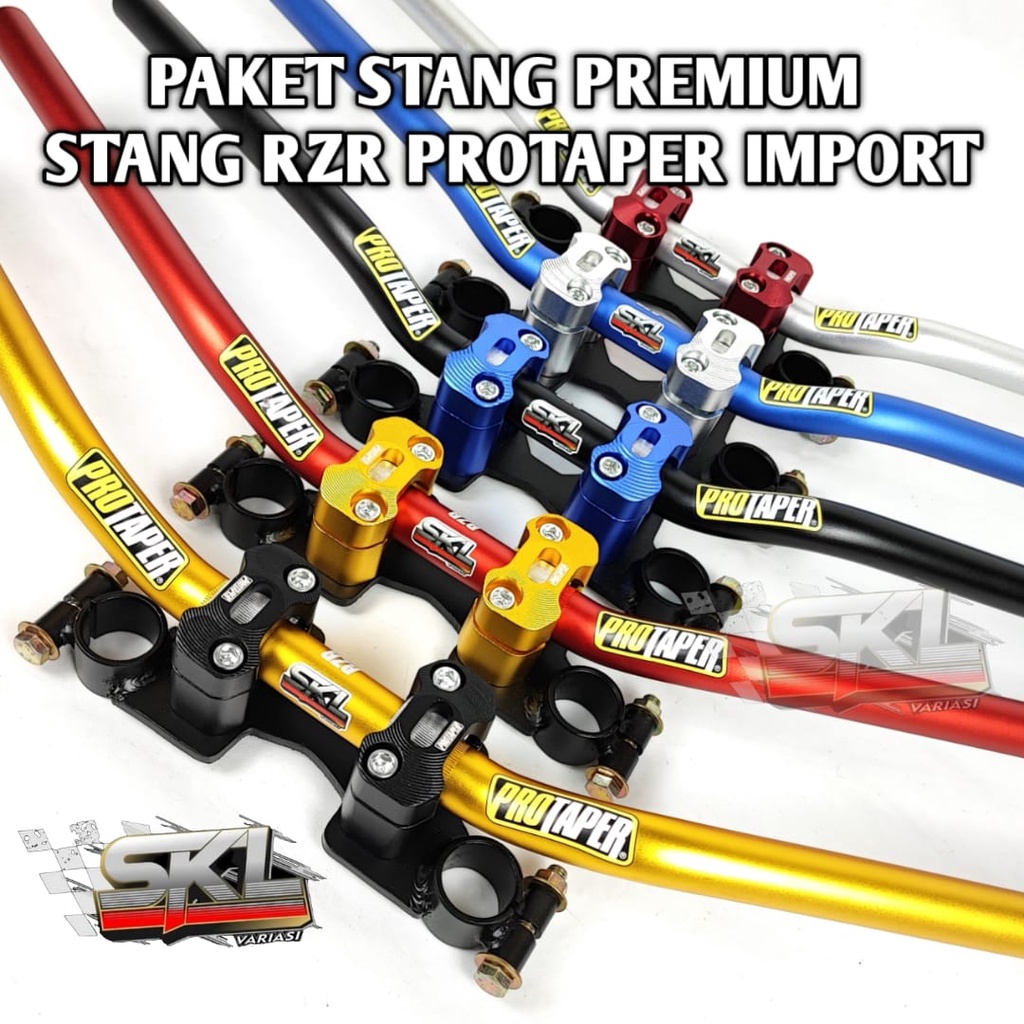 Jual Stang CNC Rzr Sonic dan Satria Fu plus Dudukan Stang Sonic Satria ...