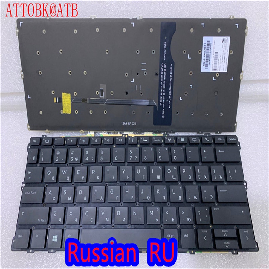 Jual PREORDER NEW Russian laptop Keyboard For HP ELITEBOOK X360 1030 G2