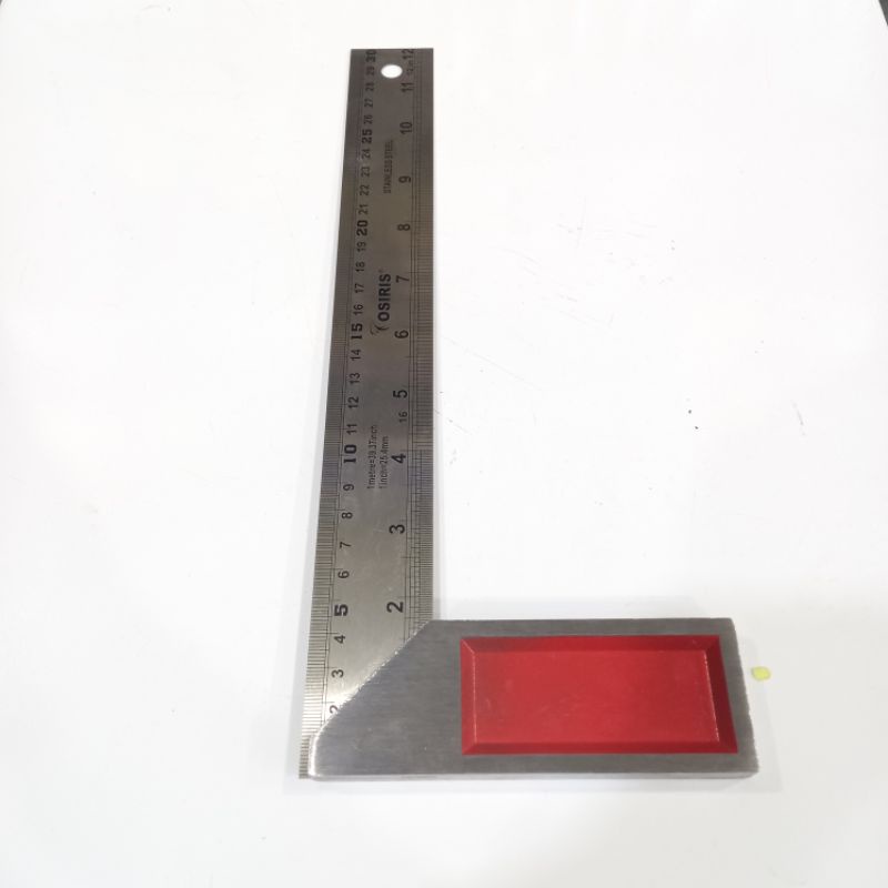 Jual Siku Tukang | Siku Penggaris | Siku Meter Osiris 30 cm | Shopee ...