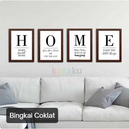 Jual Dekorasi Ruangan Hiasan Dinding Bingkai | Shopee Indonesia