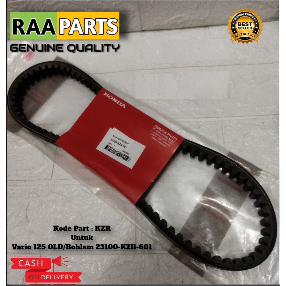 Jual VanBelt [ KZR ] V Belt Vario 125 Old BOHLAM/LED GRADE (A) Shopee