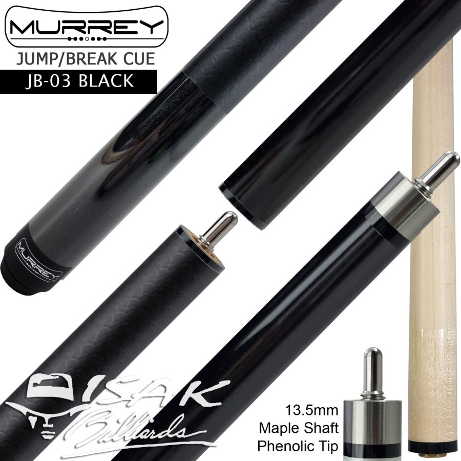 3 Piece Jump Cue Heavy Hitter Jump Break Pool Cue - 2/3 Piece 21-25oz ...