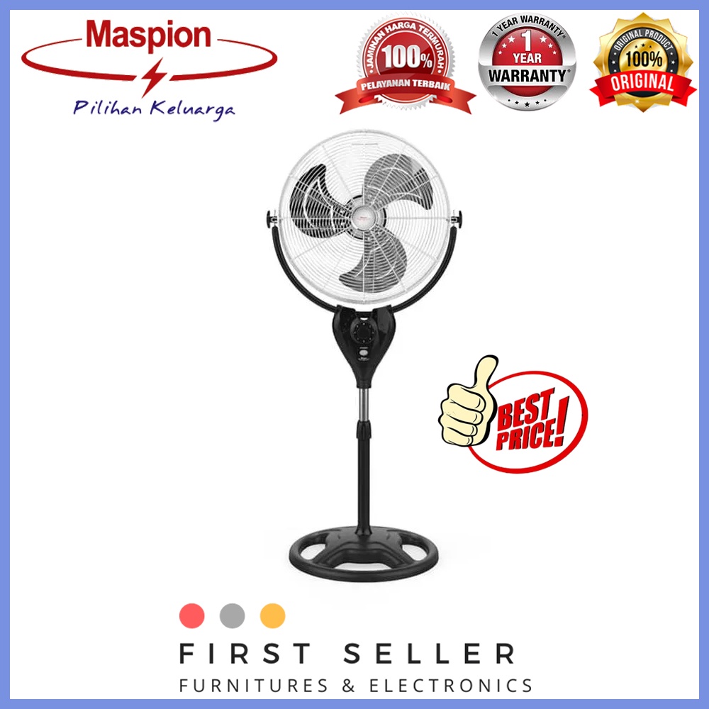 Jual Maspion Wall Fan Kipas Angin Pw S Pw S W Inch Shopee Indonesia