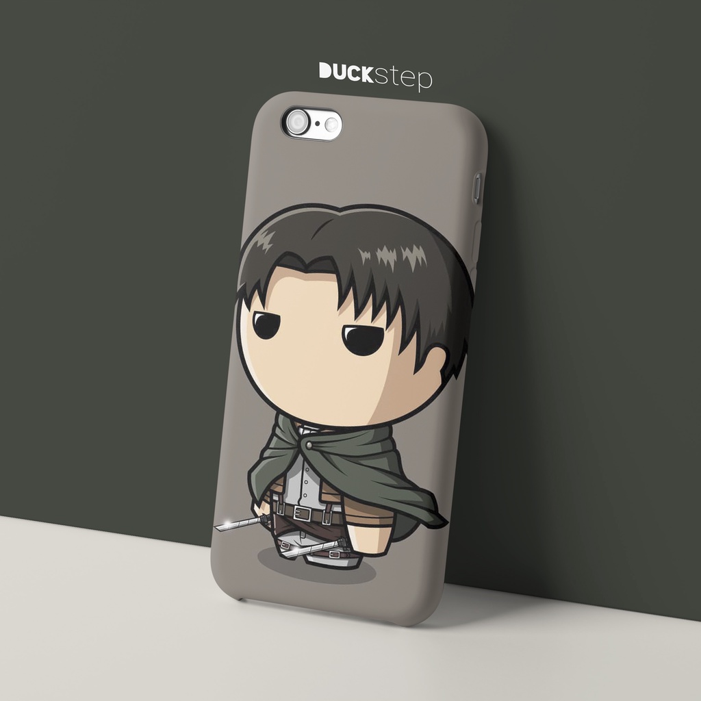 Jual Duckstep Case Levi Ackerman Attack On Titan Iphone Samsung Oppo ...