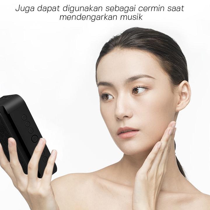 Jual goojodoq LED Display Alarm Jam Bluetooth Portable Dan FM Radio