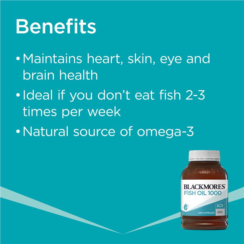 Jual Healthy Care AUS/Blackmores Odourless Fish Oil 1000mg / Fish Oil ...