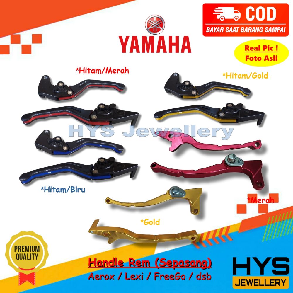 Jual Handle-Rem-Variasi-Motor-AEROX-155-LEXI-FREEGO---CNC