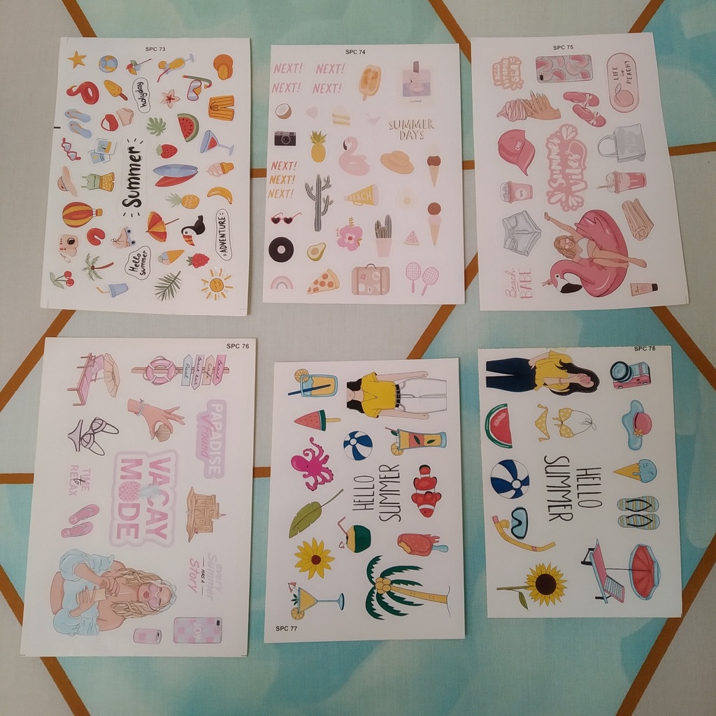 Jual Sticker Tumblr | Sticker Pack | Sticker HP/Laptop Seri Summer ...