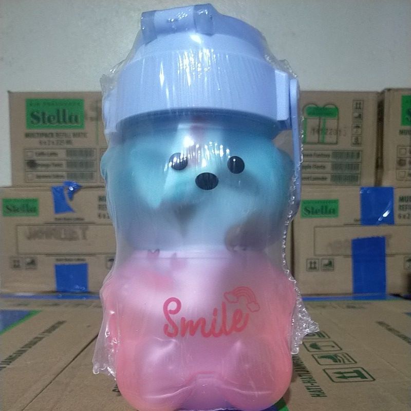 Jual BOTOL VIRAL BERUANG KARAKTER SMILE FREE STIKER 2D/3D | Shopee ...