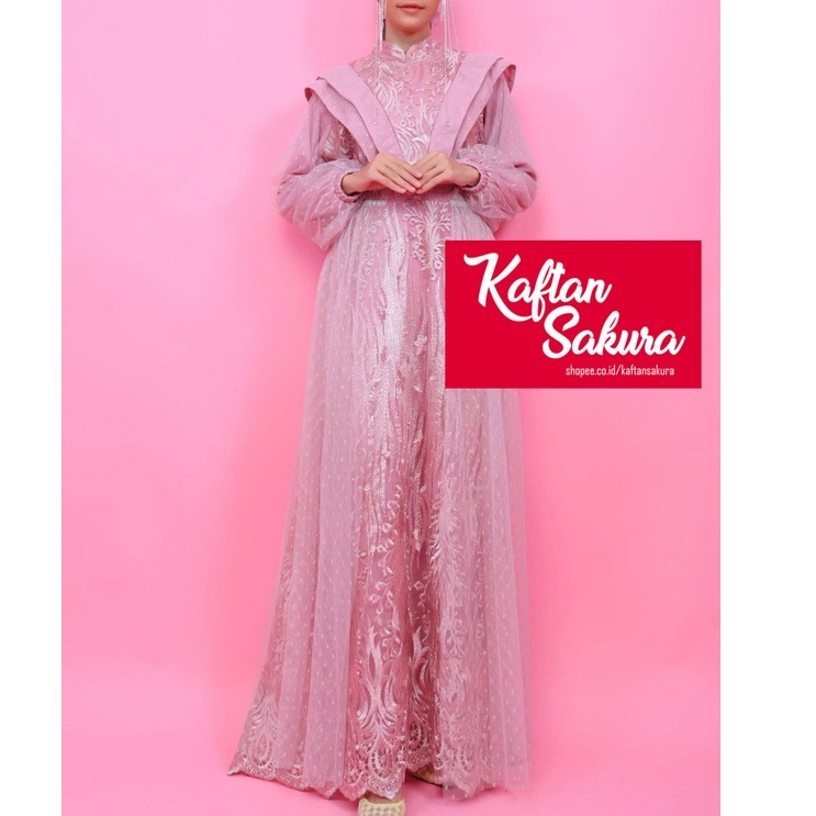 Jual GAMIS LESTI KEJORA BAHAN TILLE YANG SUPER MEWAH GAMIS RAMADHAN