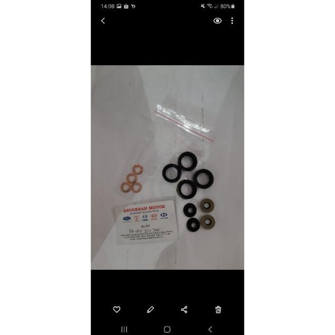 Jual Latest Seal Nozel Injektor Ford Ranger Everest Mazda Bt 50