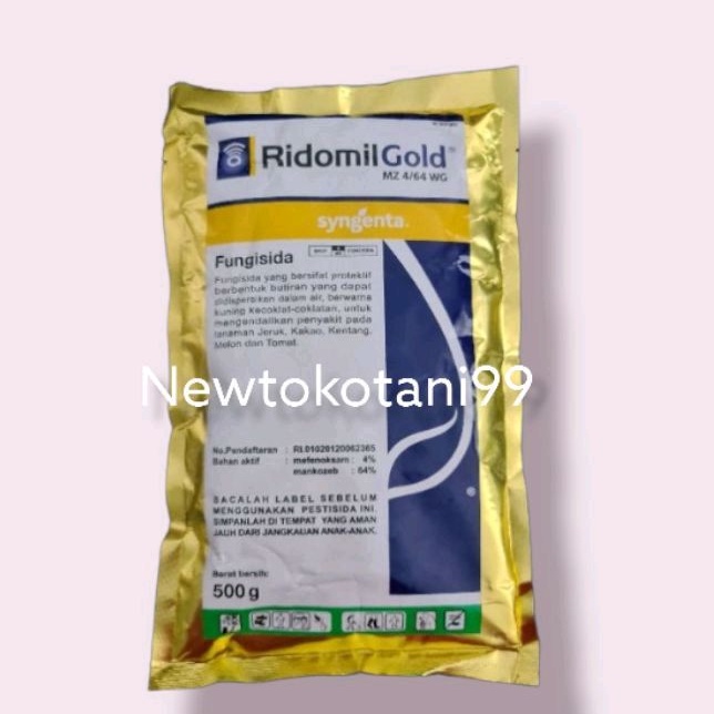 Jual ( ORIGINAL !! ) Fungisida RIDOMIL GOLD 500 gram fungisida ...