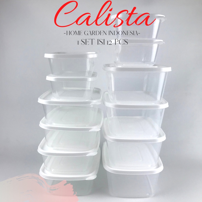 Jual TOPLES BENING SET FOOD CONTAINER PREP CALISTA FURANO PUTIH PREMIUM ...