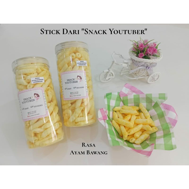 Jual STICK SNACK RASA AYAM BAWANG DARI SNACK YOUTUBER | Shopee Indonesia