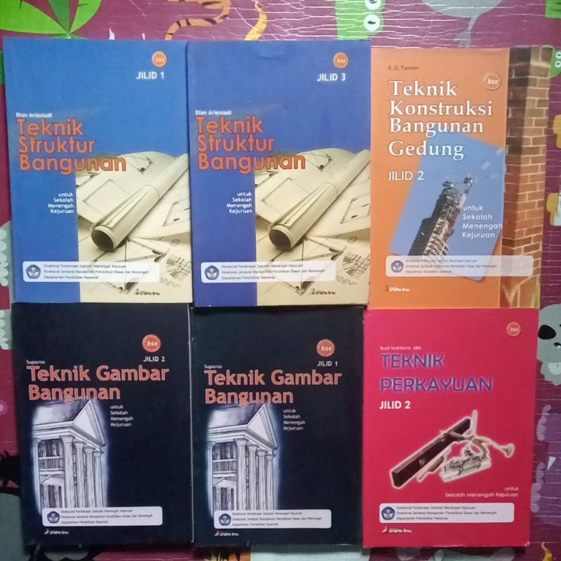 Jual BUKU BSE ORIGINAL BEKAS TEKNIK STRUKTUR BANGUNAN TEKNIK KONSTRUKSI ...