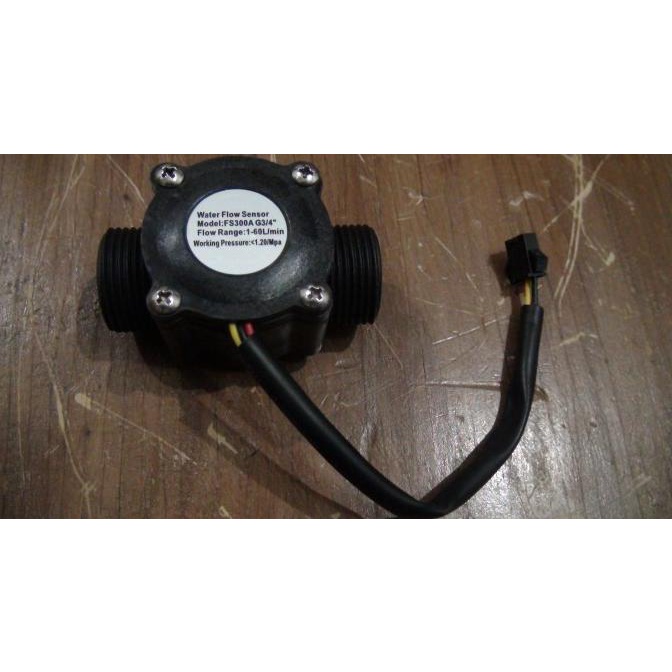 Jual Water Flow Meter Sensor 3/4 inch FS300A G3/4" Shopee Indonesia