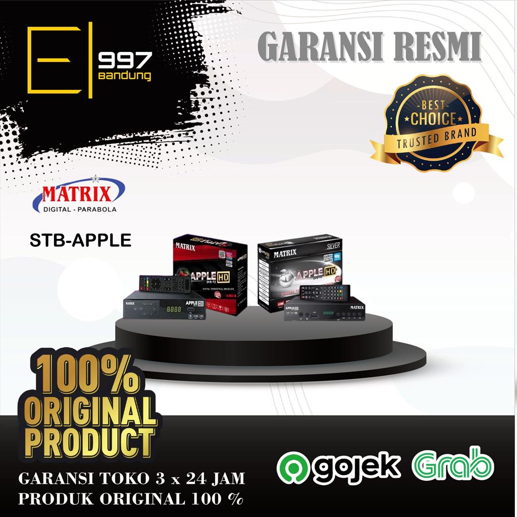 Jual MATRIX SET TOP BOX APPLE MERAH , STB ORIGINAL | Shopee Indonesia
