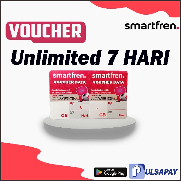 Jual Voucher Smartfren Unlimited 7 Hari | Shopee Indonesia