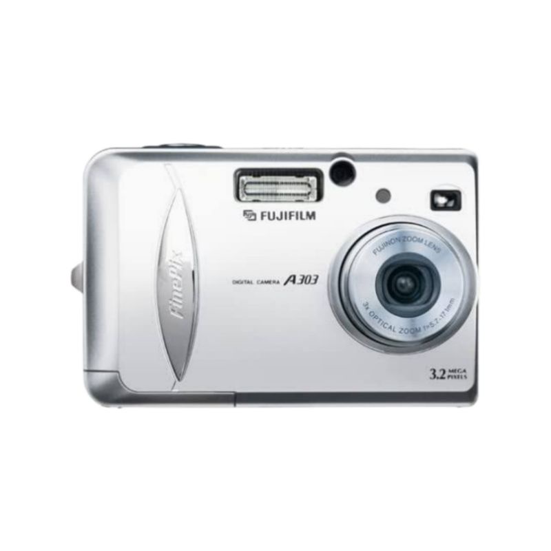 FUJIFILM 乾電池式 デジタルカメラ FinePix A303 デジカメ - デジタル 