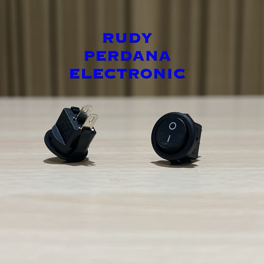 Jual SWITCH ROCKER SAKLAR ON OFF 2 PIN BULAT MINI 3A 250V 6A 125V ...