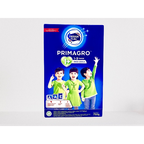 Jual Frisian Flag Primagro 1+ Rasa Vanila (750g) Exp Feb'24 | Shopee ...