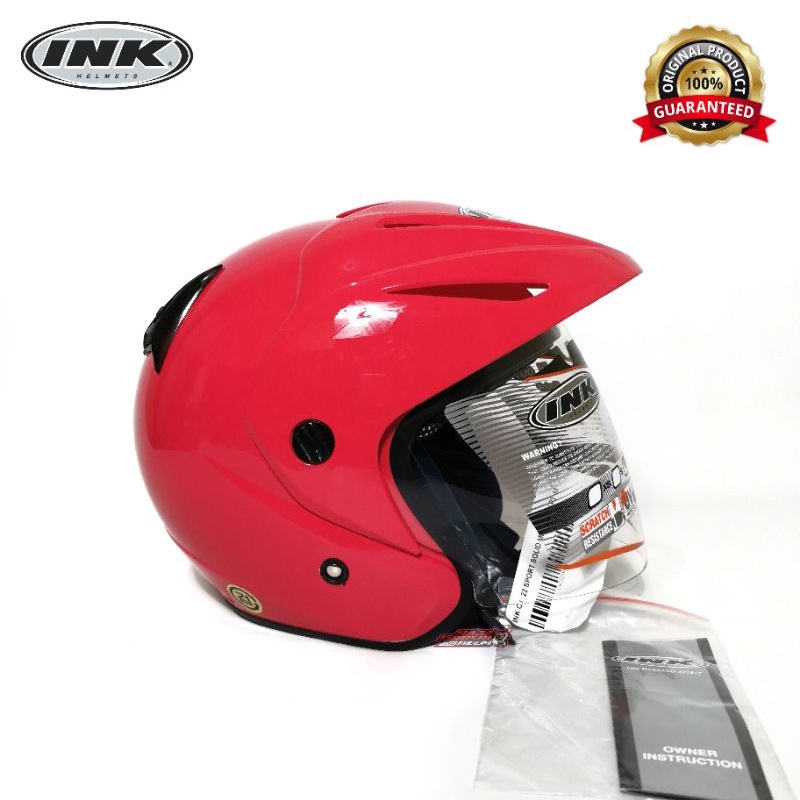 Jual HELM INK CX 22 MAGENTA ORIGINAL HELM INK CX22 ORI PINK MAGENTA ...