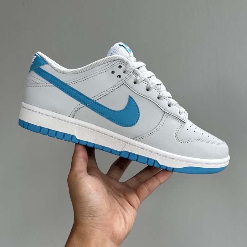 Jual nike dunk low grey and blue original 100 authentic Shopee Indonesia