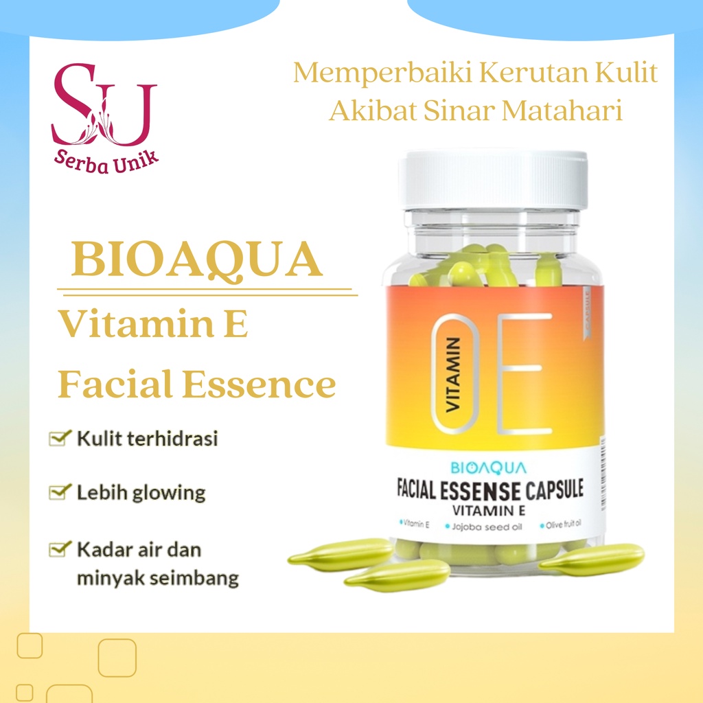 Jual Bioaqua Vitamin E Facial Essence Anti Aging Moisturizing Serum 60