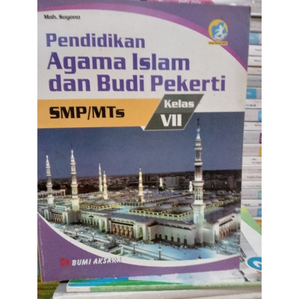 Jual Pendidikan Agama Islam Dan Budi Pekerti Kelas 7 / 1 Smp Bumi ...