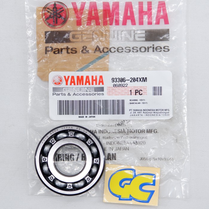 Jual Laher / Bearing Gear Box Yamaha Aerox 155, NMax, Mio M3 Original