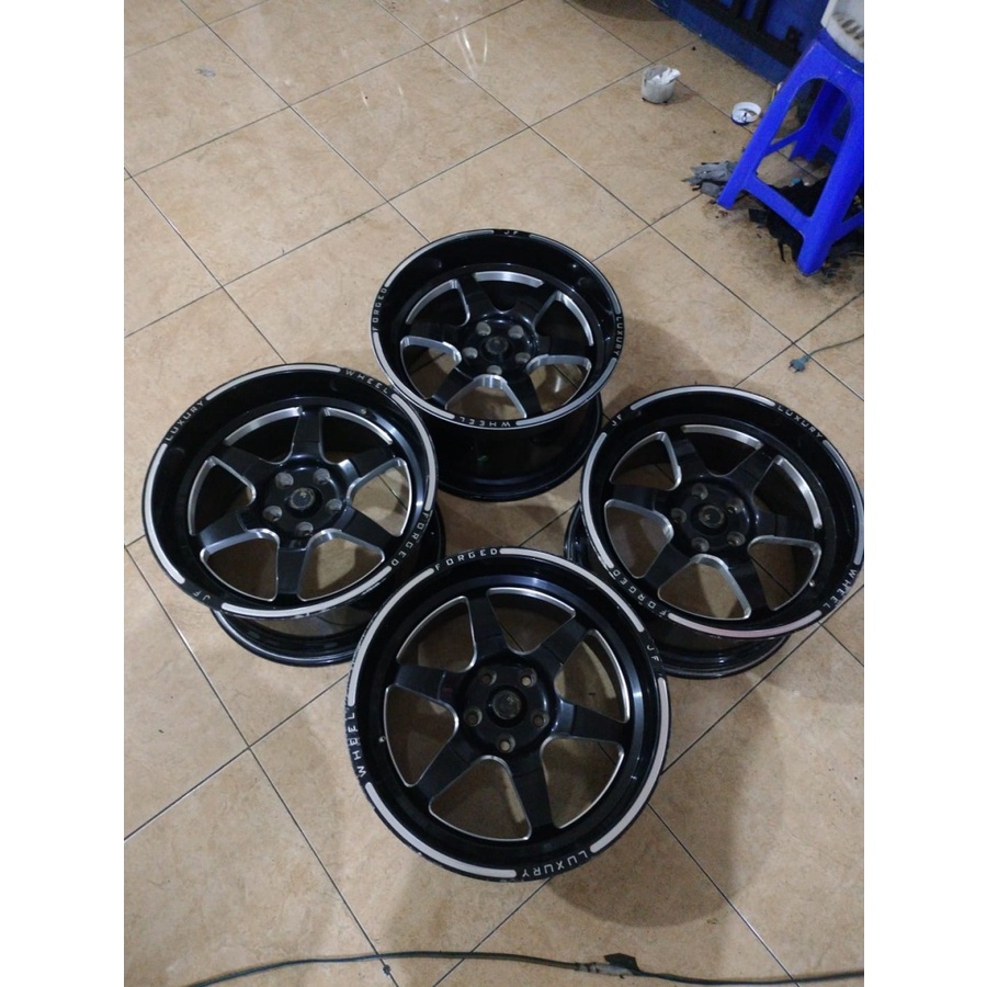 Jual Velg Mobil Racing Ring 18 JF LUXURY R18X9,5-10,5 Lubang 5 ET30 ...