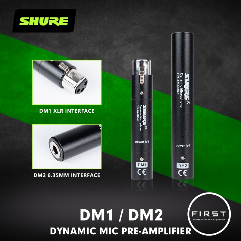 Jual DM1 DM2 Dynamic Microphone Transistor Amplifier stage microphone