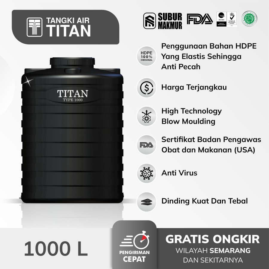 Jual Tedmond 1000 Liter Terlengkap & Harga Terbaru Agustus 2026 ...