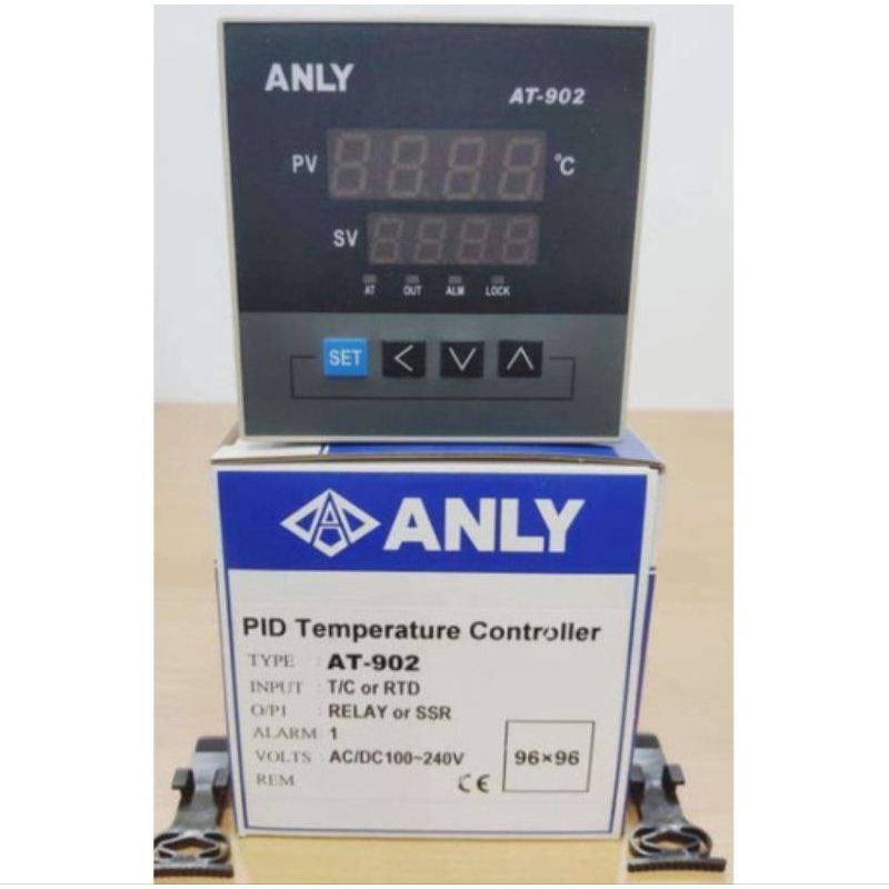 Jual Tepmperature Controller AT-902 ANLY PID ( ORI TAlWAN ) | Shopee ...