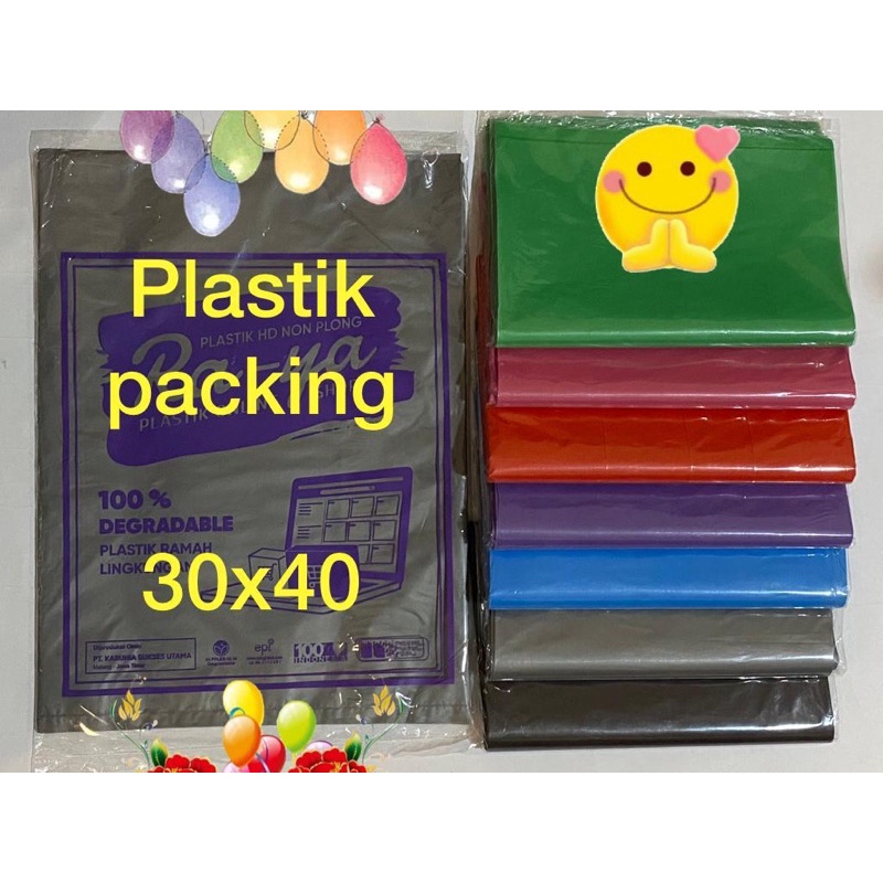 Jual Plastik Packing Online Shop Uk 30x40 Isi 45 Lbr Shopee Indonesia 5593