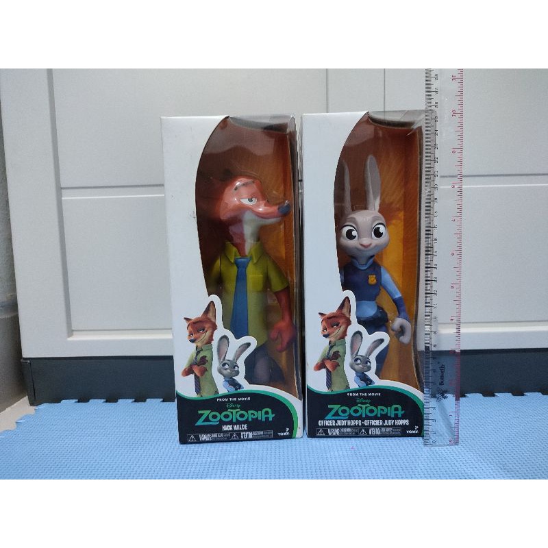 Jual Disney Zootopia Judy Hopps and Nick Wilde Tomy Big Action Figure ...