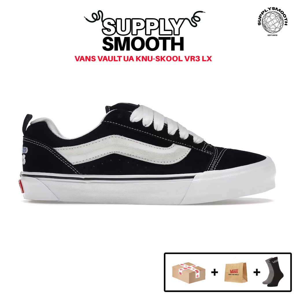 Jual Vans Vault X Imran Potato Knu Skool VR3 LX Black White